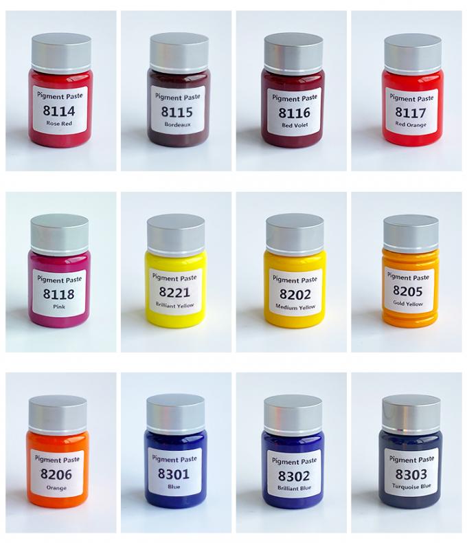 Water-based Fluorescent Color Paste Series Fluorescent Lemon Yellow Fluorescent Green 10