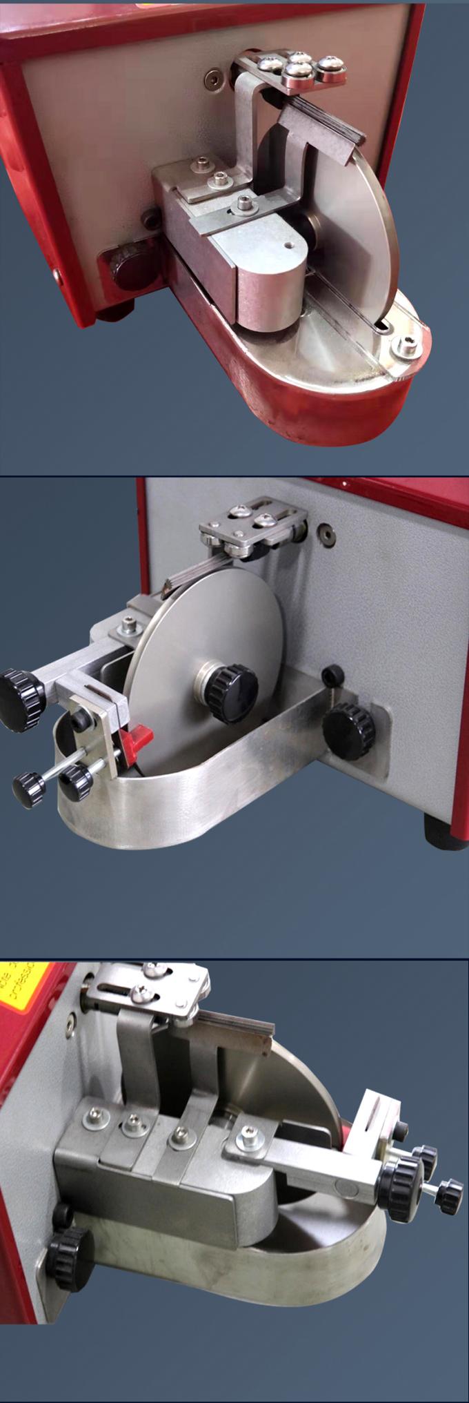Single Side Electrical Leather Edge Painting Machine for Belt Bags 12