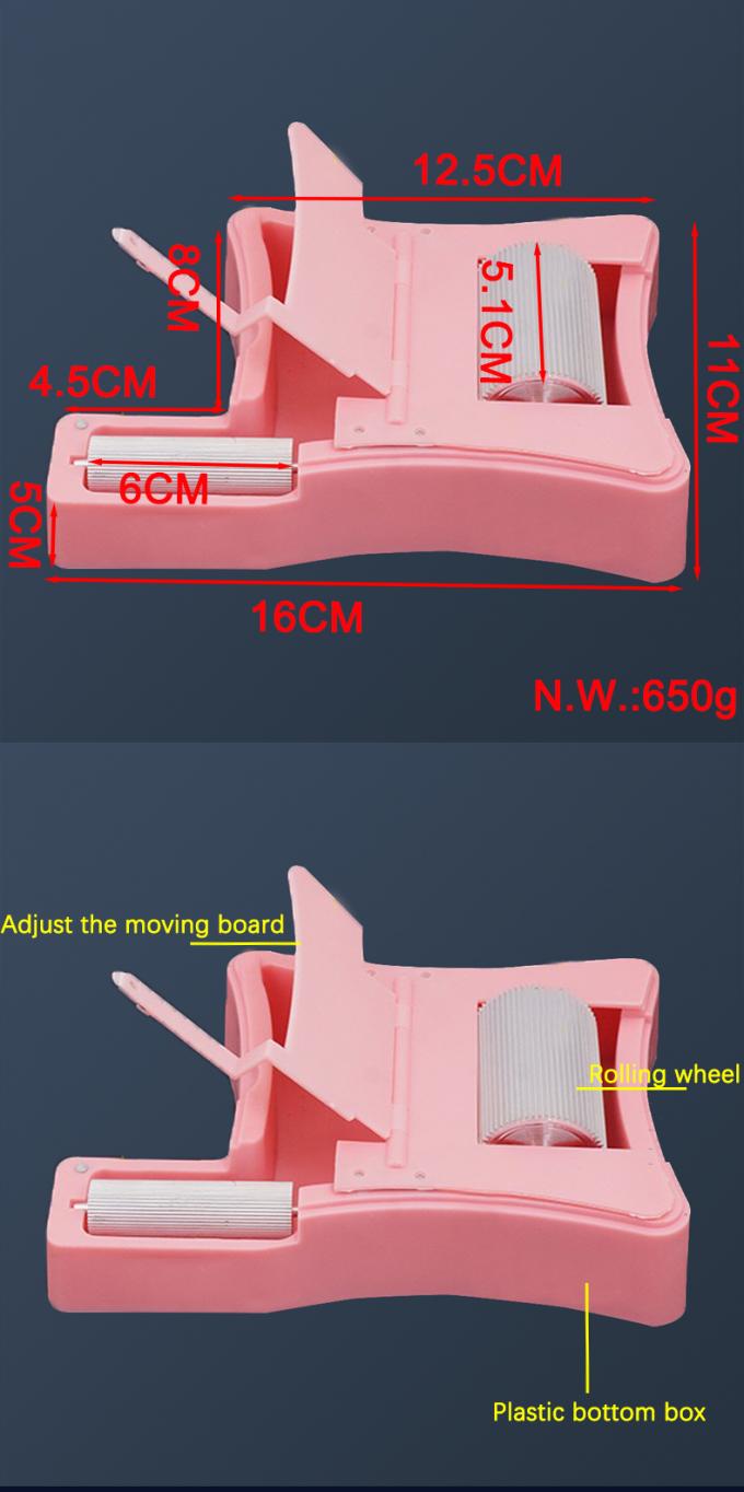 P-shaped Leather Edge Painting Box Color Painting Machine for Bag Belt Wallet 8