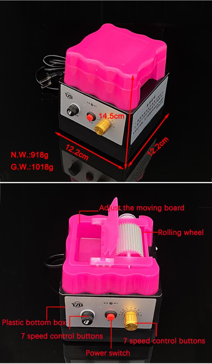Single Side Leather Edge Oil Inking Dyeing Box Machine for Belt Bags Making 8