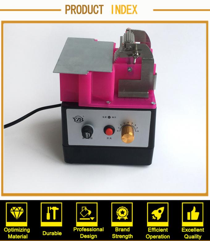 Single Side Double Roller Leather Edge  Dyeing Machine Used for Leather Curved or Straight Edge 6