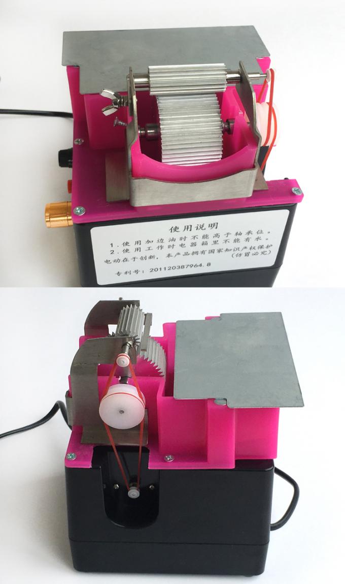 Single Side Double Roller Leather Edge  Dyeing Machine Used for Leather Curved or Straight Edge 10