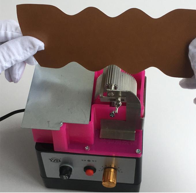 Single Side Double Roller Leather Edge  Dyeing Machine Used for Leather Curved or Straight Edge 14