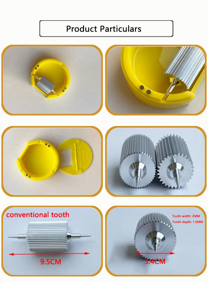 Manual Round Bearingless Roller Painting Box for Leather Edge Coating Dyeing Tool OEM 16