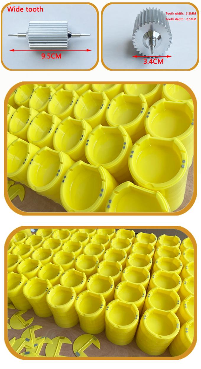 Manual Round Bearingless Roller Painting Box for Leather Edge Coating Dyeing Tool OEM 18