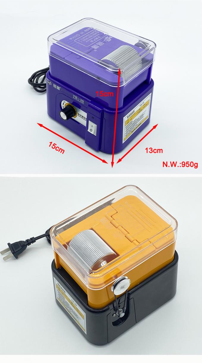 Electric Adjustable Speed Large Capacity Leather Edge Dyeing Machine Leather PU PVC Edge Finishing Painting Machinery 8