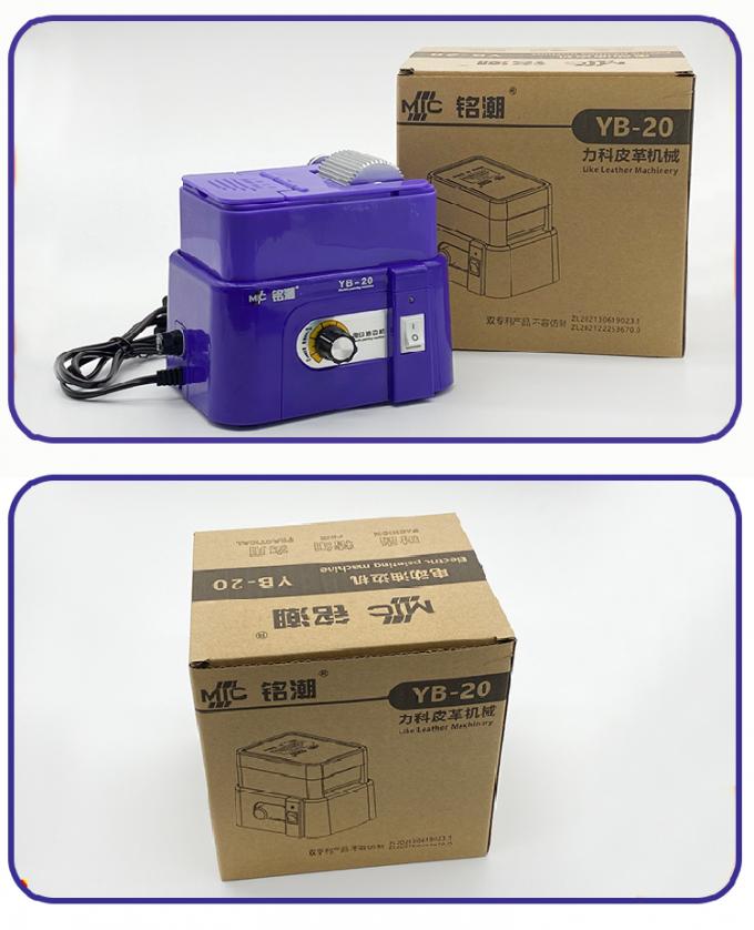 Electric Adjustable Speed Large Capacity Leather Edge Dyeing Machine Leather PU PVC Edge Finishing Painting Machinery 18
