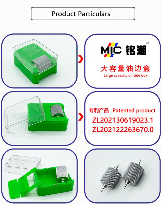 Large-capacity Bearing-less Roller Leather Edge Painting Box Leather Edge Dyeing Machine 14