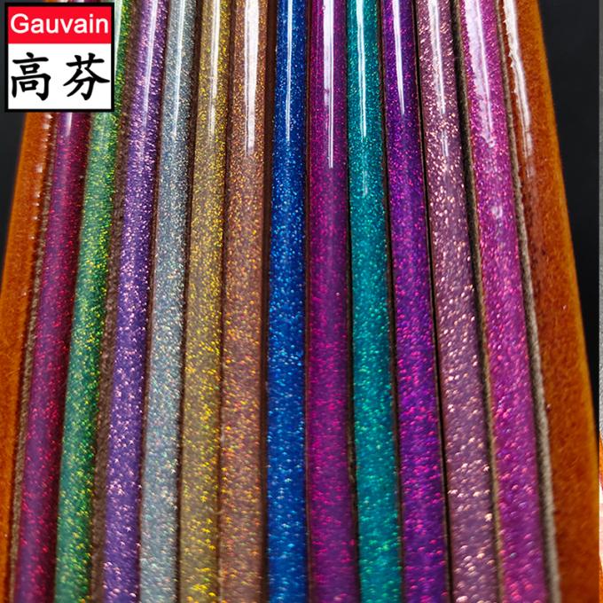 Water Based Polyurethane Glitter Leather Edge Paint Liquid Coating for Furniture Leather Belts Bags Straps Shoe Uppers 8