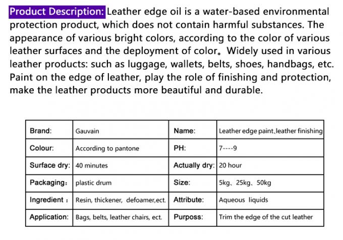 Environmental protection Elasticity Full of Leather Edge Oil on the Oil Full of Non-blistering 2