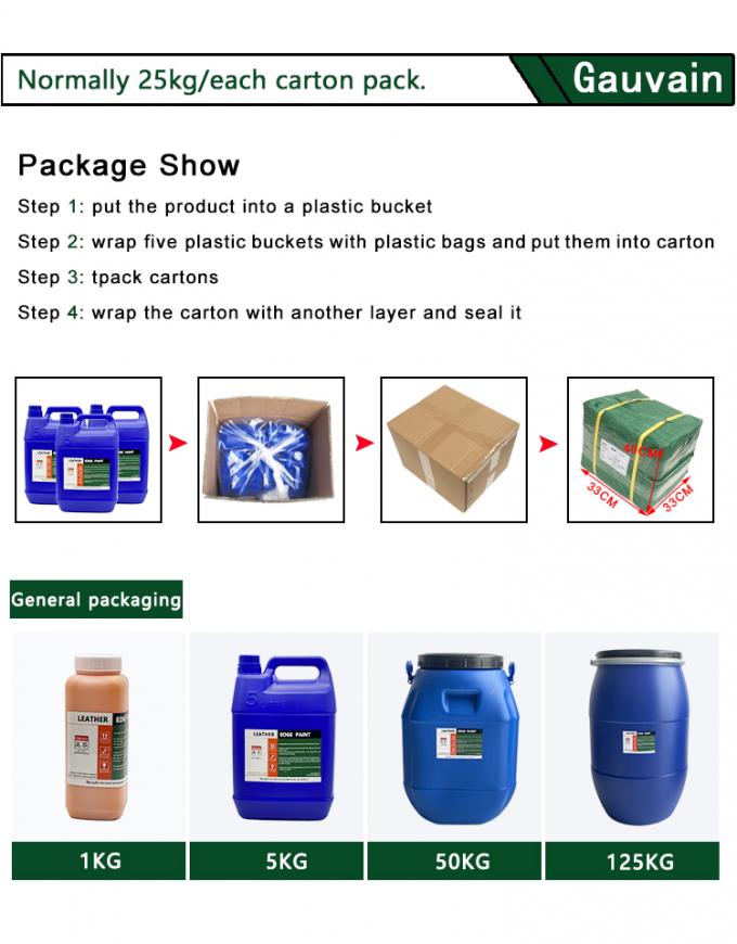 Factory Manufacturers Bags Shoes Coating Agent Color Leather Edge Painting Ink Water Based Leather Edge Paint 12