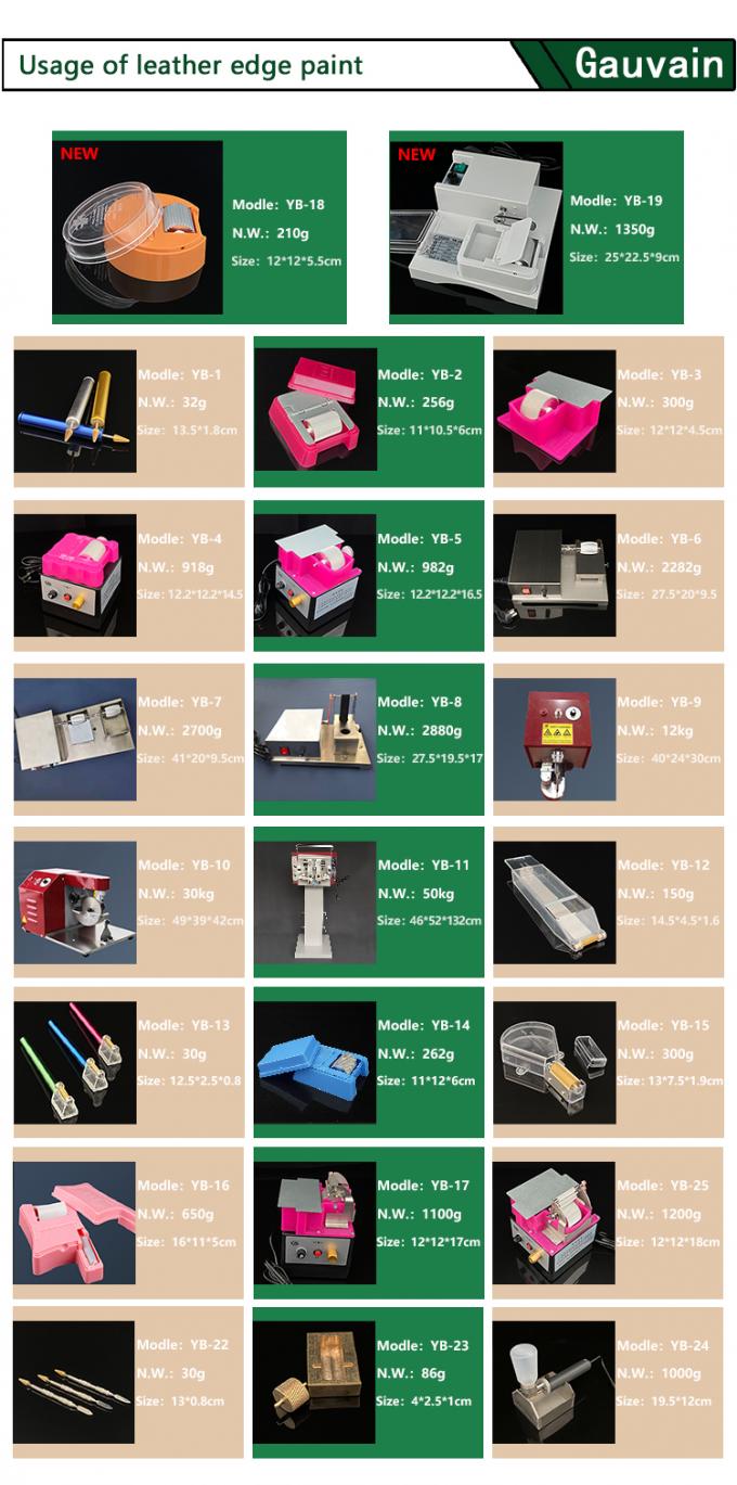 Factory Manufacturers Bags Shoes Coating Agent Color Leather Edge Painting Ink Water Based Leather Edge Paint 10