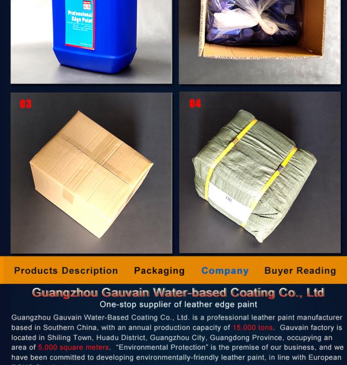 High Quality Creative DIY Water Based Leather Edge Coating Paint Liquid Color Paint Professional Manufacturer 32