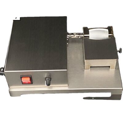Single Side Electrical Motor Driven Rolling  Leather Edge Painting Machine Painting Equipment  for Leather  110V