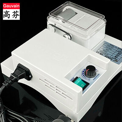 Electric Single Side Leather Edge Dyeing Machine Half-automatic Belts Edge Coloring  Painting Box