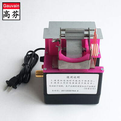 Single-sided Three-wheel Leather Edge Dyeing Machine for Leather Curved Edge or Straight Edge
