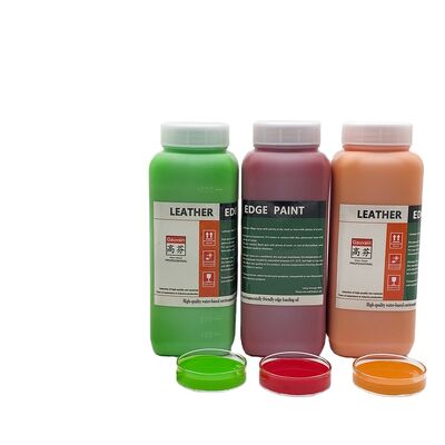 Wholesale Water Based Leather Edge Oil for Shoes Bags Belts Acrylic Leather Edge Dye Coloring Paint